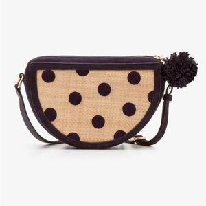 Boden Truro Raffia Embroidered Bag NWOT